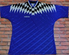 ADIDAS Shirt Trikot Fußball Nolel Vintage Made In England (539) Gr. XL