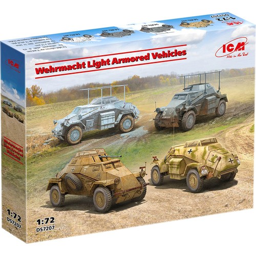 Icm wehrmacht leichte - icm, 1:72