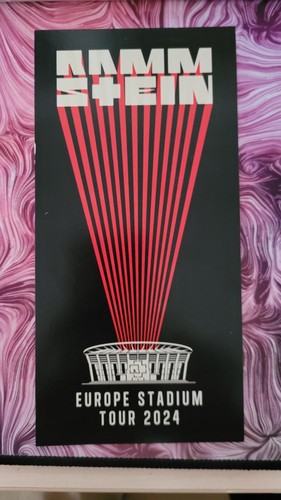 Rammstein sammlerticket - sammlerticket,