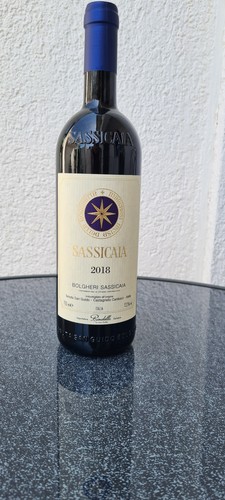 Flasche sassicaia 2018 - 1,