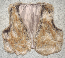 offene Damen Crop Weste