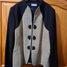 Renzo Blazer Jacket Oberteil gr 44 Damen Elegant Neu