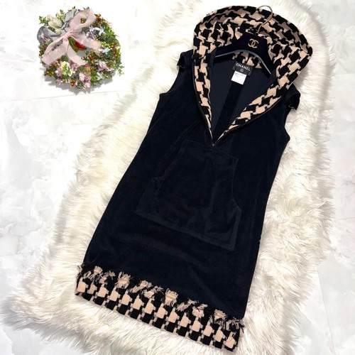 Chanel kleid hahnentritt flor - chanel,