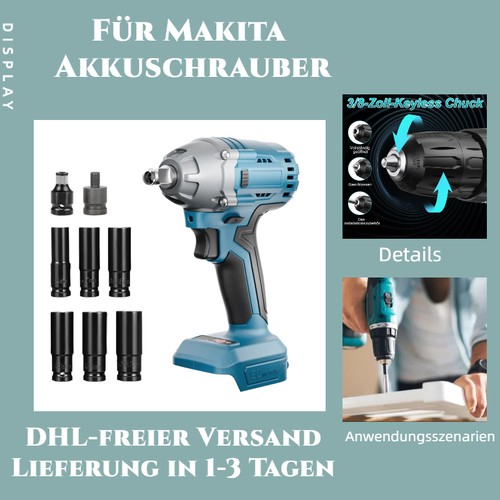 Für makita 18v akkuschrauber - 18v,