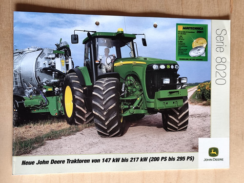 John deere serie - serie, 8020