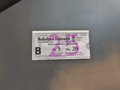 Altes ticket 1957 - altes, 25.09.1957