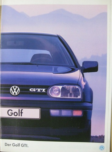 Prospekt brochure - brochure, vw