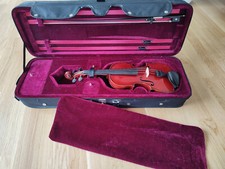 Geige (3/4) mit Carbonbogen, Spielbereit, toller Klang!