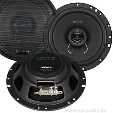 Crunch DSX-62 16,5cm Koax Lautsprecher Set Boxen paar 200 Watt flach 4,5cm