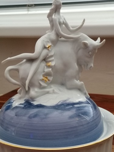 Meissen porzellan dose - meissen,