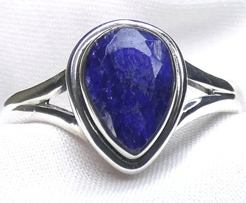 Ring saphir 925 silber - silber, gr