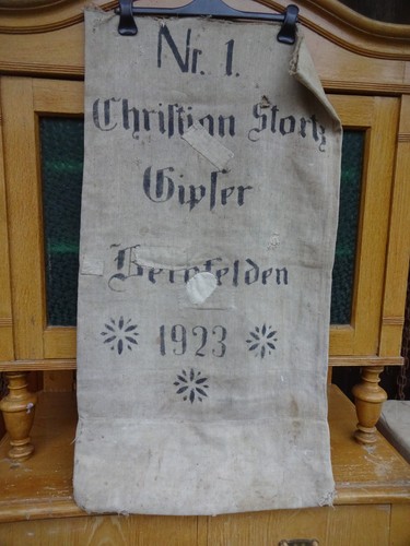 Alter sack von 1923 leinensack - alter,