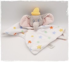 *•… Disney/Primark baby - Schmusetuch Elefant Dumbo - Sterne - weiß - TOP ...•*