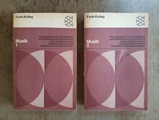 Funk-Kolleg: Musik 1 & 2 Hrsg. Dahlhaus et al. (1981) Fischer Verlag 📚 2 Bände!