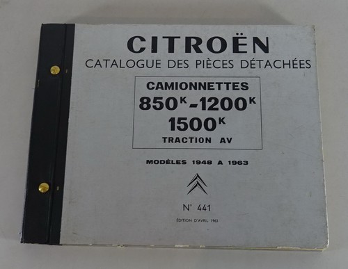 Teilekatalog citroen - citroen, h4