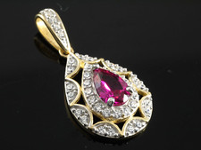 585 Gelbgold Anhänger mit