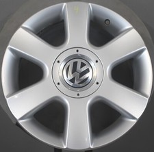 1x VW Touran Caddy Golf 5 6 Alufelge 6Jx16 ET50 1T0601025C (4)