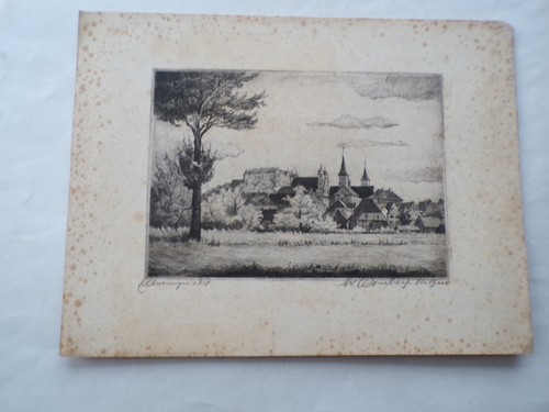 Radierung von rombey - w., (?)