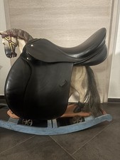 VS Vielseitigkeit Sattel 17" sehr bequem „Prototyp" schwarz Leder