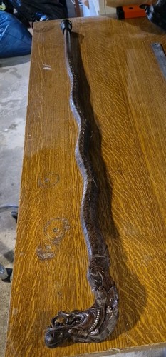 Gehstock aus holz - aus,