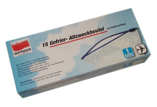 Quickpack gefrierbeutel - quickpack,