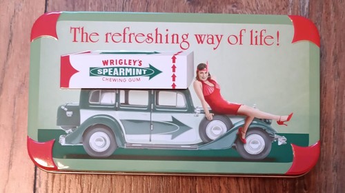 Blechdose wrigley - blechdose, wrigley‘s
