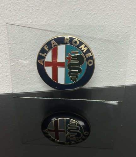 Alfa romeo rarität glasschild - romeo,