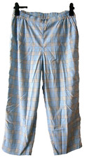 Stretchhose Hose 7/8 ? Gr. 46 blau beige kariert BIG CHIC LIGHT BY JARGO stretch