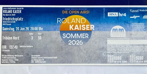 Roland kaiser open airs sommer - airs,