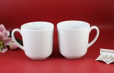 Schönwald Porzellan Form 98, 2 Stück Becher 0,45 Ltr., Kaffeebecher weiß, NEU