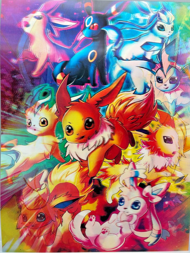 3D-Bild/Effekt-Flip-Anime/TCG-