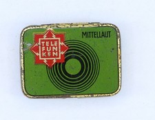 NADELDOSE "Telefunken" -mittellaut- ca. 75 Stück, Grammophon, 78rpm  D390