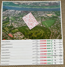 Luftbilder Luftfotos/Aufnahmen v. Stadtteilen aus Duisburg ca1997~Druck  42x30cm