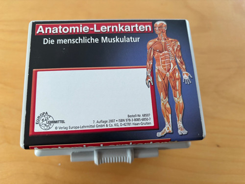 Anatomie lernkarten die - anatomie-lernkarten.,