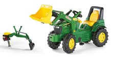 Rolly Toys rollyFarmtrac John Deere mit Frontlader und Heckbagger 2-teiliges Set