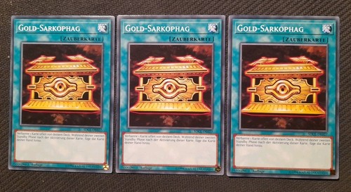 Goldener sarkophag common - 3x,