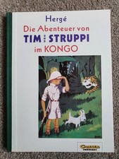 Tim & Struppi im Kongo Carlsen STUDIO 1992 HC Hergé