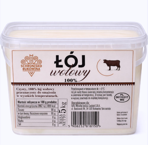 Premium 100 rindertalg kg - rindertalg,