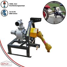 Zapfwellenwasserpumpe Schwerlast 1000L/min