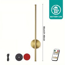 2 Stk LED Wandleuchte Akku