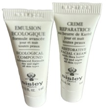 2 x SISLEY : EMULSION ECOLOGIQUE  4ml + CREME REPARATRICE 4ml Probiergrößen
