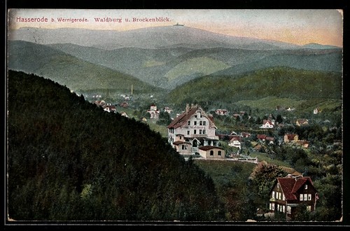Ansichtskarte hasserode - ansichtskarte, b