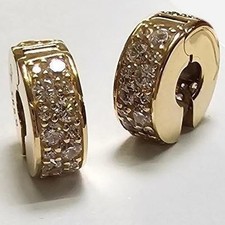 Pandora clear pavé clip - pavé,