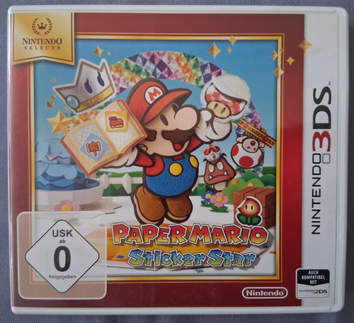 Paper mario sticker star - paper,