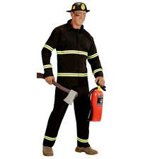 Feuerwehrmann kostüm - kostüm, xl