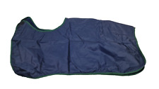 Nierendecke  Ausreitdecke wasserabweisend, blau mit grüner Bordüre 145 cm RL neu