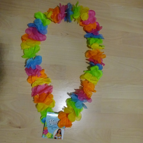 Hawaii kette farbig bunt - farbig, neu
