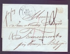 Vorphila Faltbrief 1836 aus