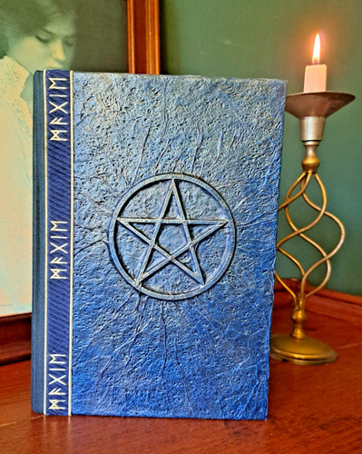 Vintage pentagramm magiebuch - pentagramm,
