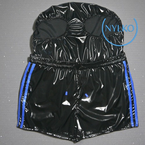 Shorts mit slip aus glanznylon - mit,